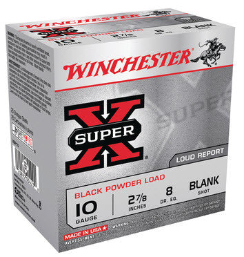 Black Powder 10 Gauge 2.875 Inch Blackpowder Blank